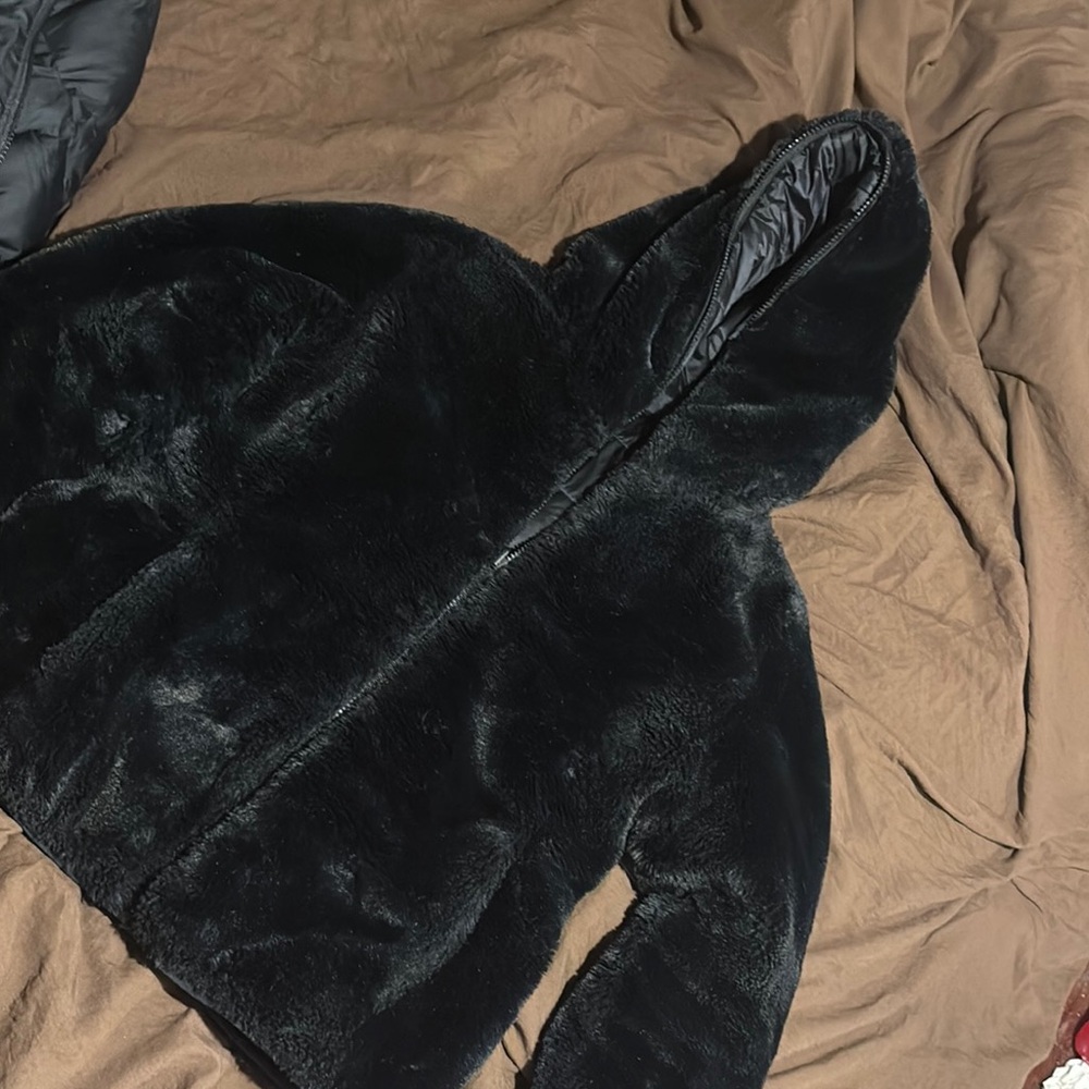 SAVE THE DUCK Black Puffer Jacket